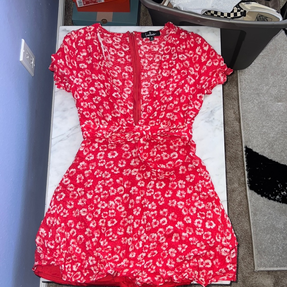 V-neck Dress